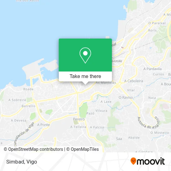 Simbad map