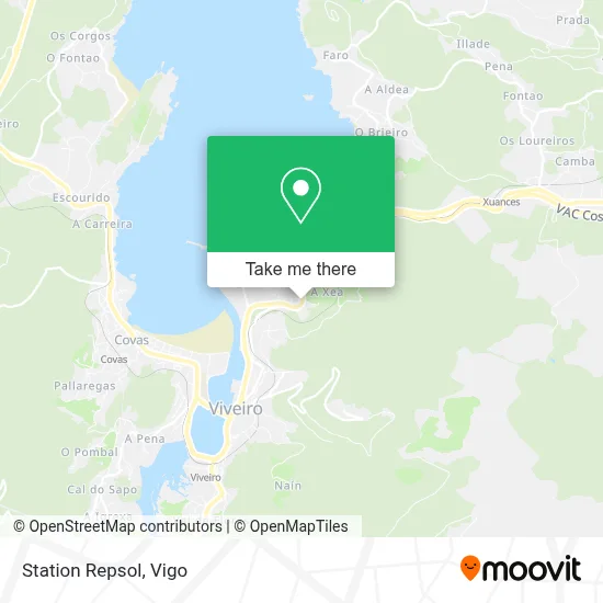 Station Repsol map