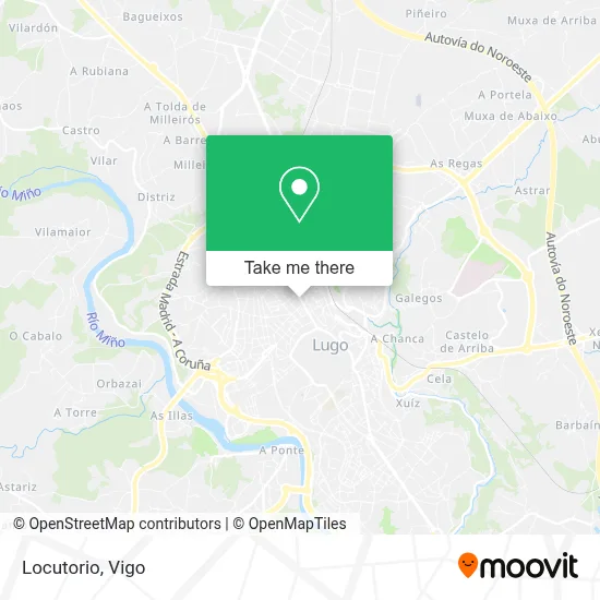 mapa Locutorio