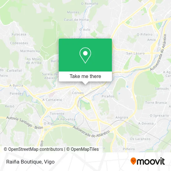 Raiña Boutique map