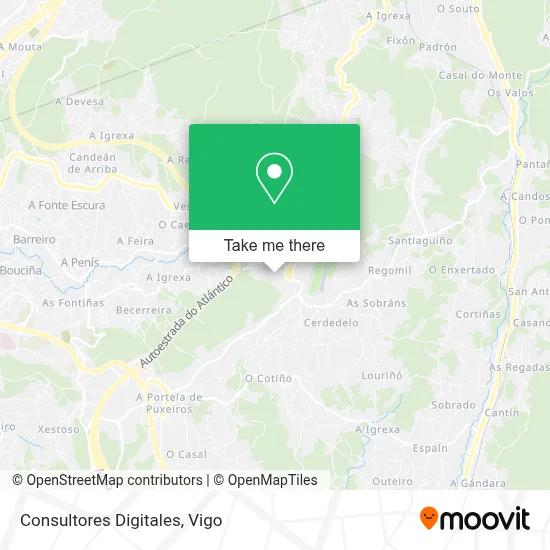 Consultores Digitales map
