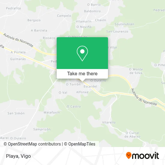 Playa map