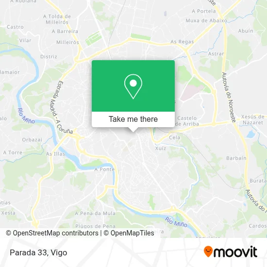 Parada 33 map