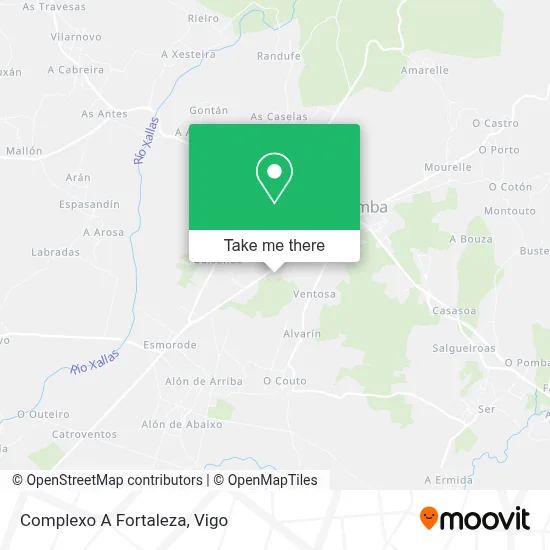 Complexo A Fortaleza map