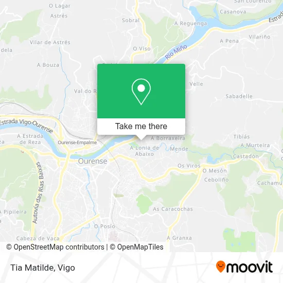 Tia Matilde map