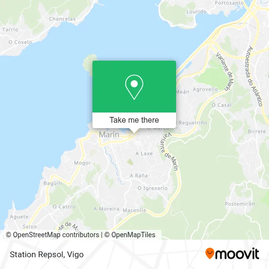 Station Repsol map