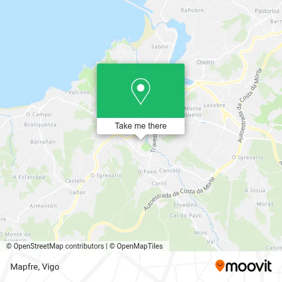 Mapfre map