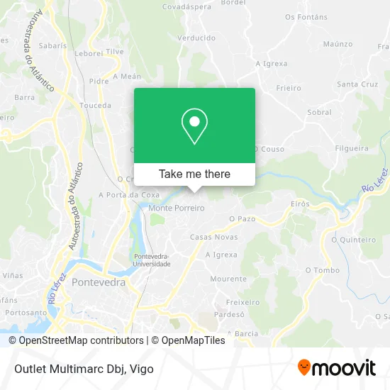 Outlet Multimarc Dbj map