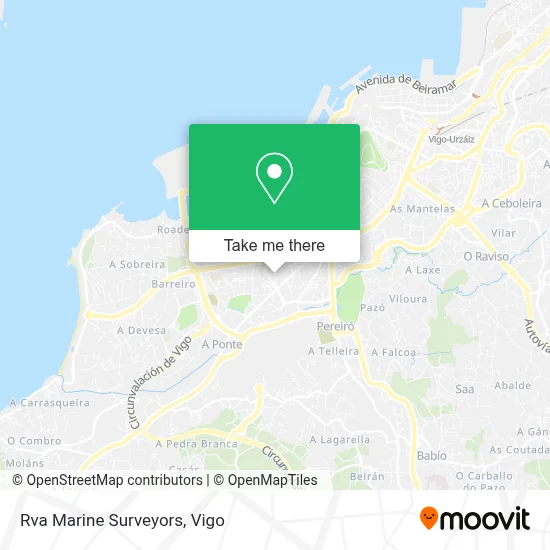 Rva Marine Surveyors map