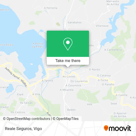 Reale Seguros map