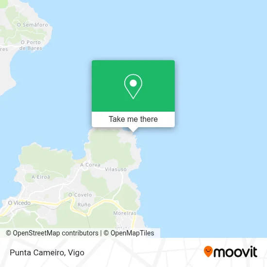 Punta Cameiro map