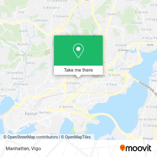 Manhattan map