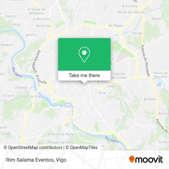 Rim Salama Eventos map