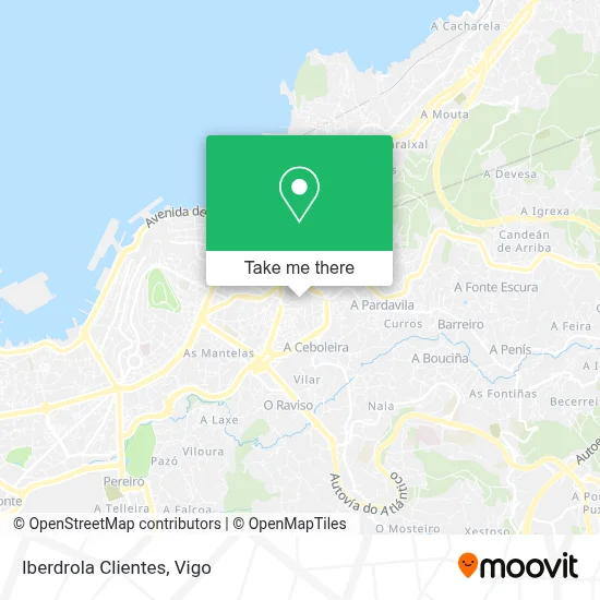 Iberdrola Clientes map