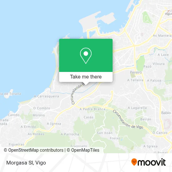 Morgasa Sl map
