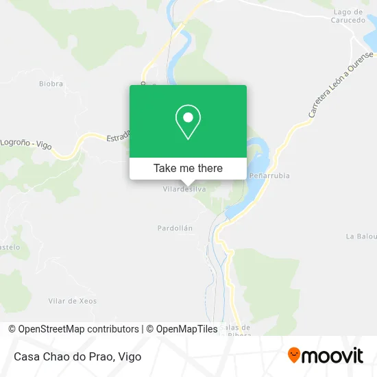 Casa Chao do Prao map
