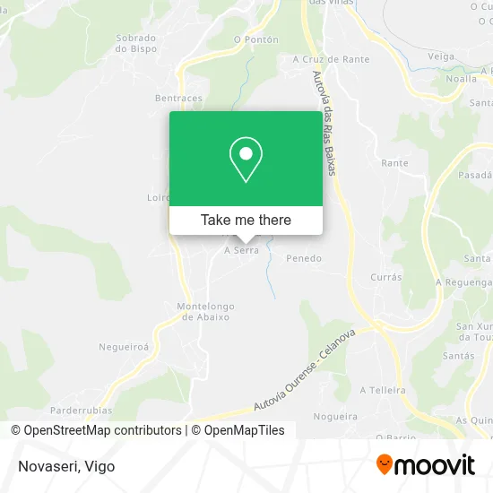 Novaseri map