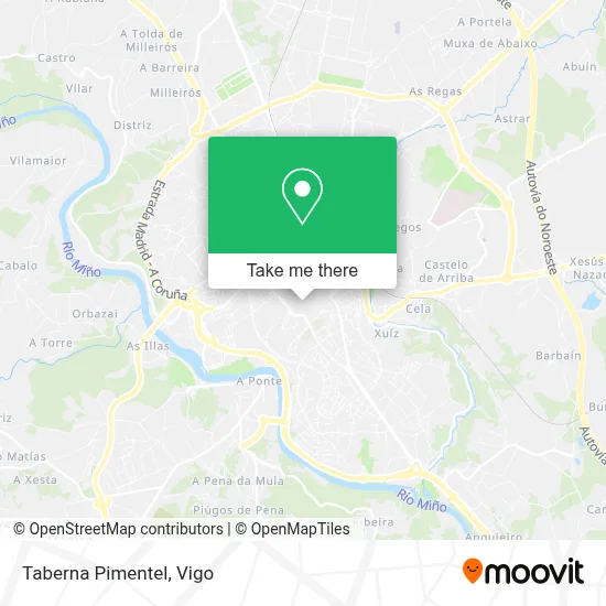 Taberna Pimentel map