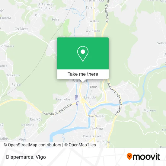 Dispemarca map