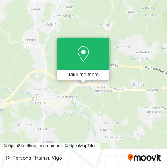 Rf Personal Trainer map