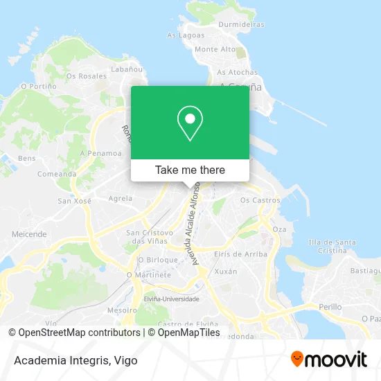 Academia Integris map