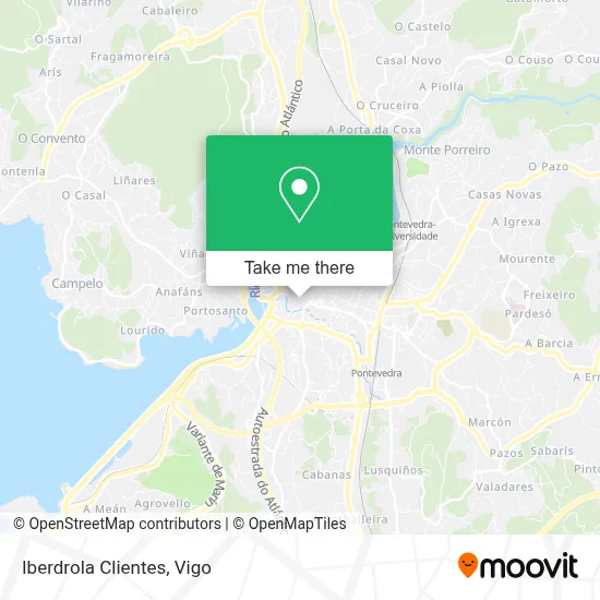 Iberdrola Clientes map