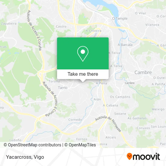 Yacarcross map