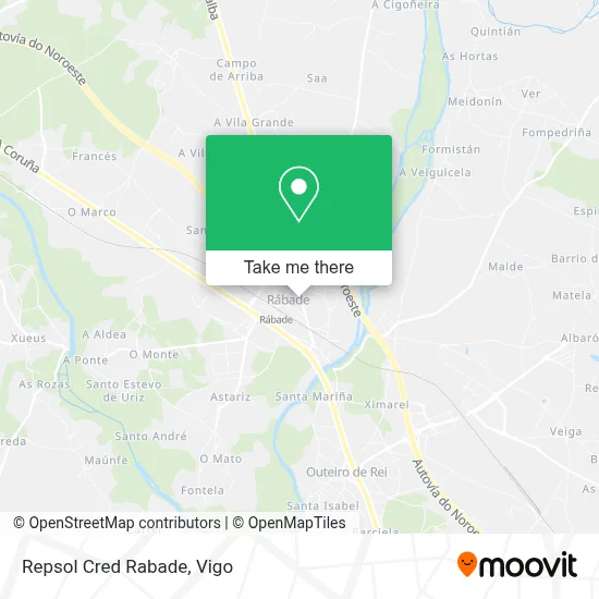 Repsol Cred Rabade map
