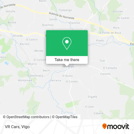 Vr Cars map