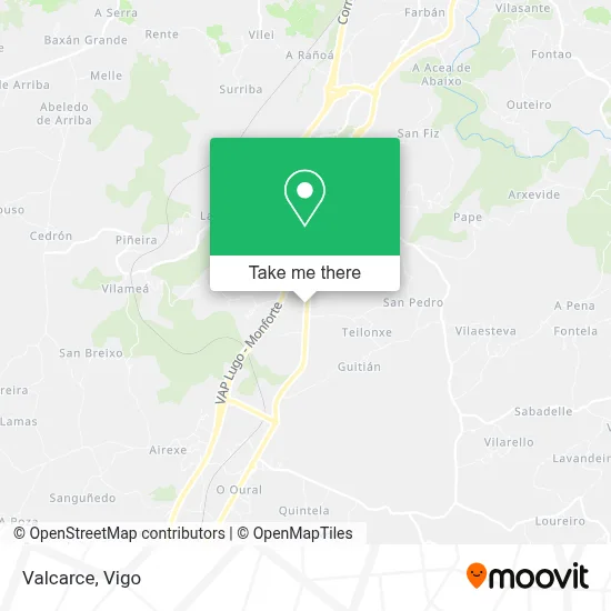 Valcarce map
