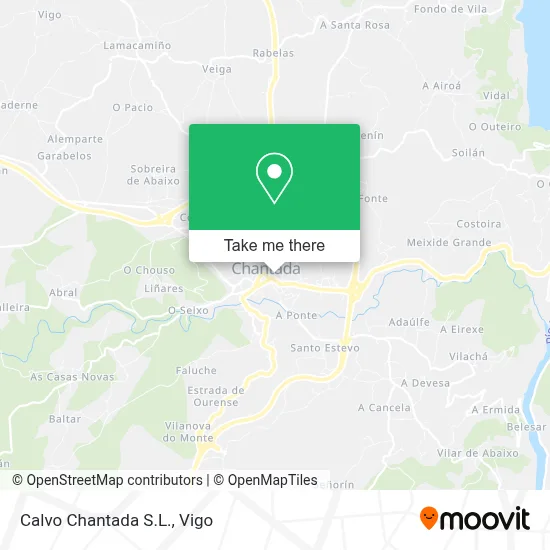 Calvo Chantada S.L. map