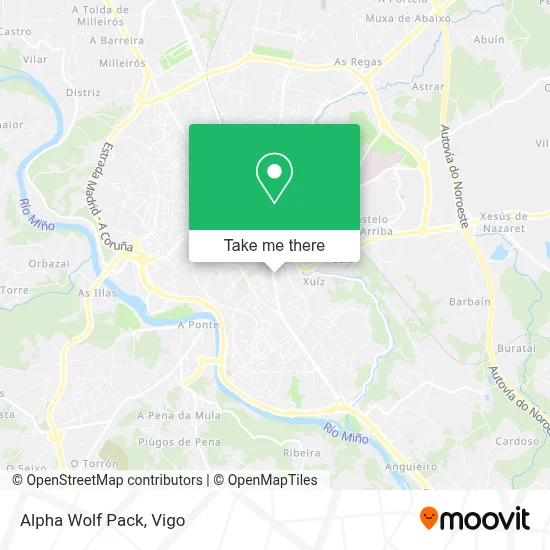 Alpha Wolf Pack map