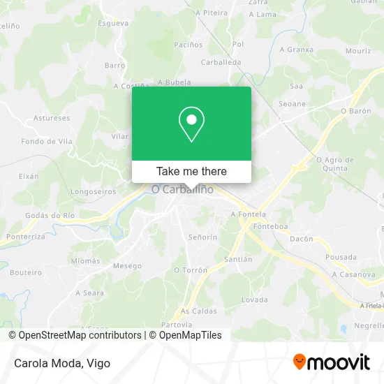 Carola Moda map