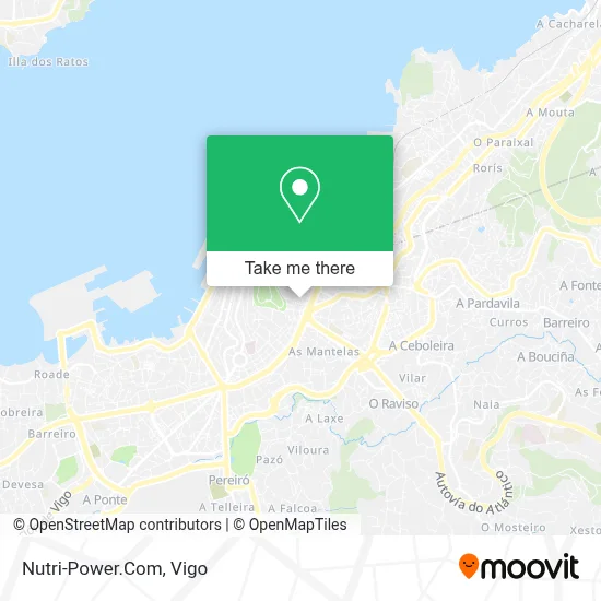 Nutri-Power.Com map