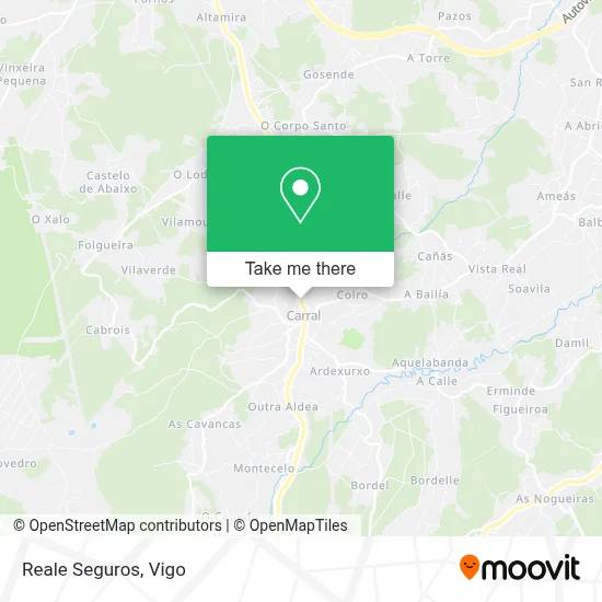 Reale Seguros map