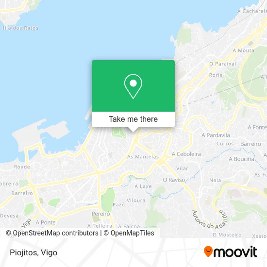 Piojitos map