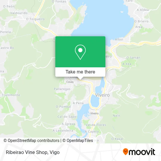 Ribeirao Vine Shop map
