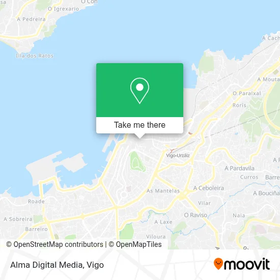 Alma Digital Media map