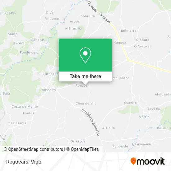 Regocars map