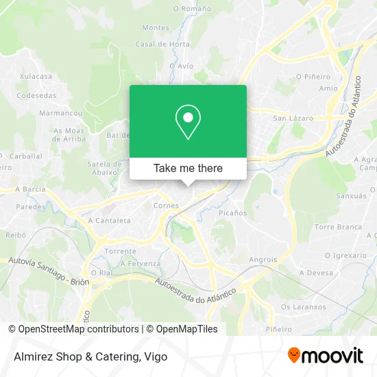 Almirez Shop & Catering map