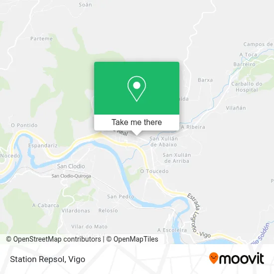 Station Repsol map