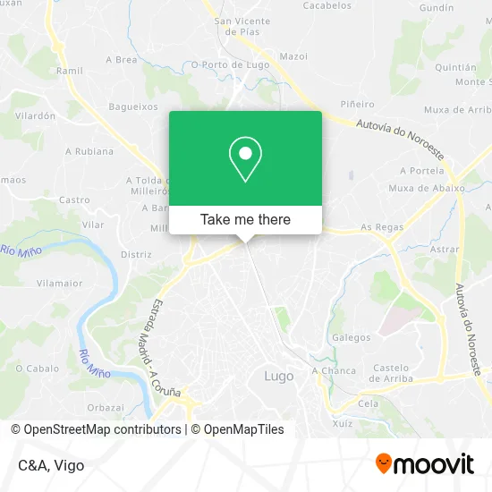C&A map