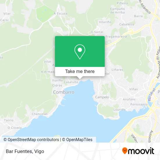 Bar Fuentes map