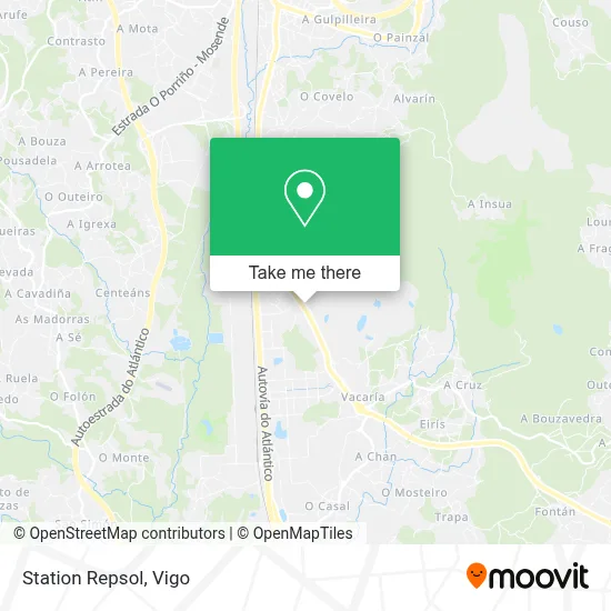 Station Repsol map