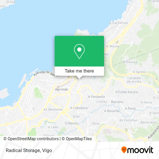 Radical Storage map