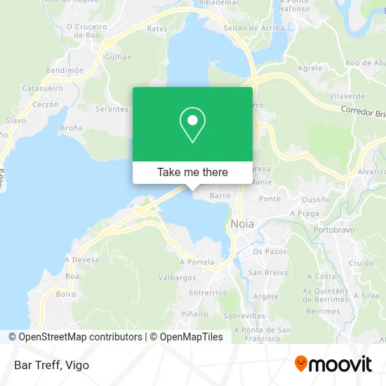 Bar Treff map