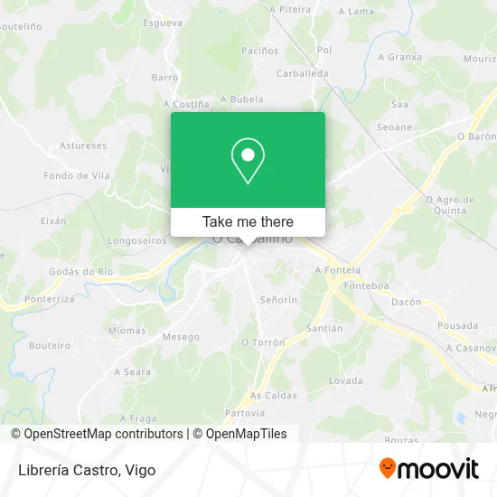 Librería Castro map