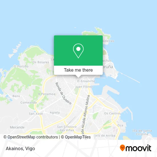 Akainos map
