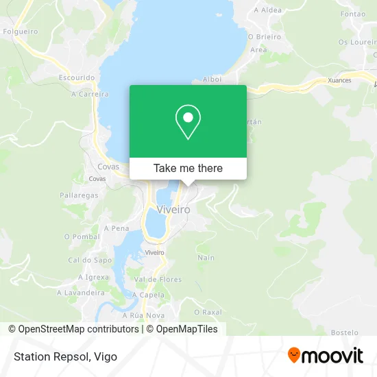Station Repsol map