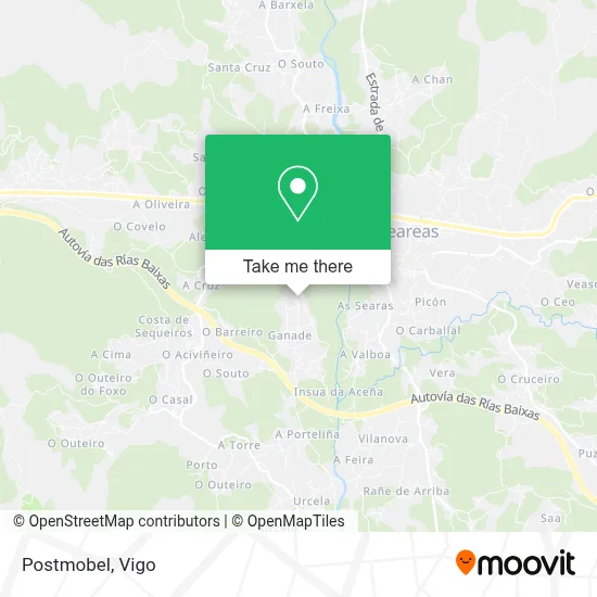 Postmobel map
